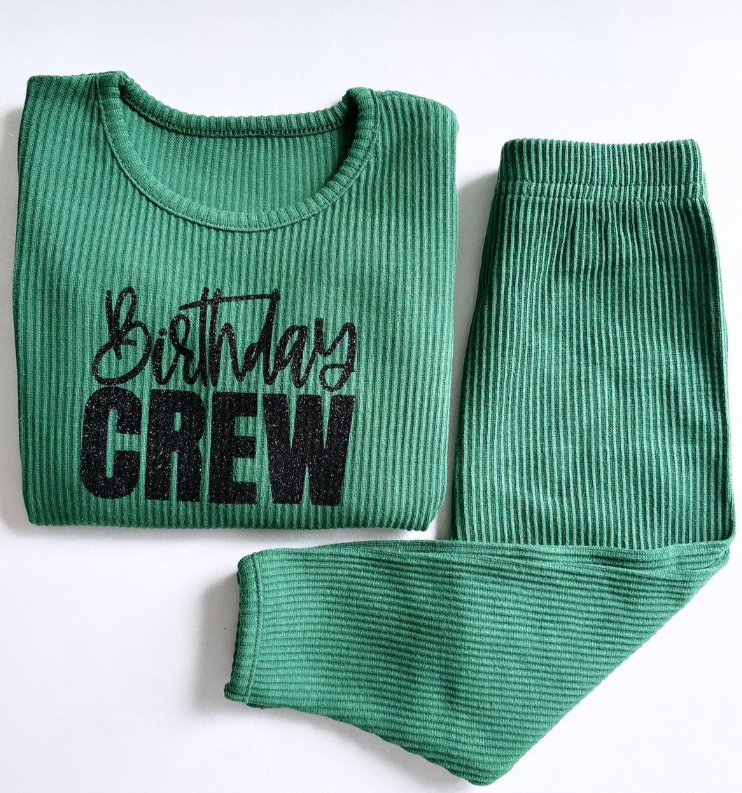 Birthday Crew - Ribbed Pyjamas