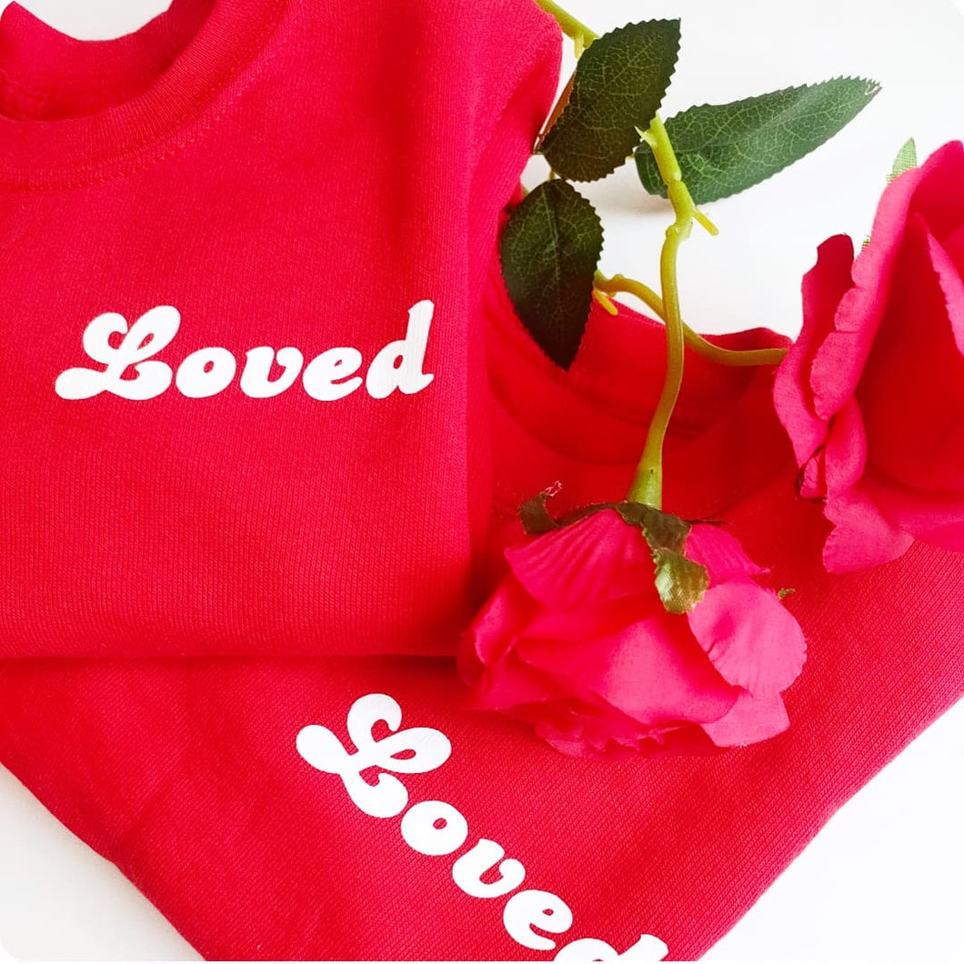 'Loved' Sweatshirt