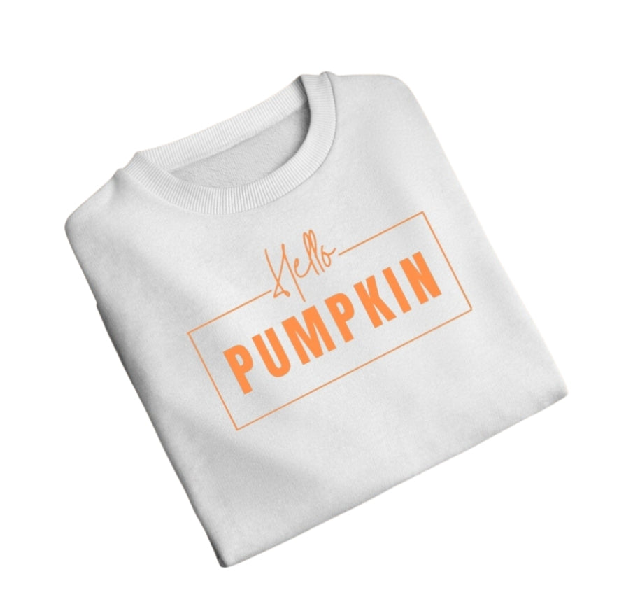 Hi pumpkin sweatshirt sale